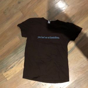 Graphic tee. You had me at konichiwa